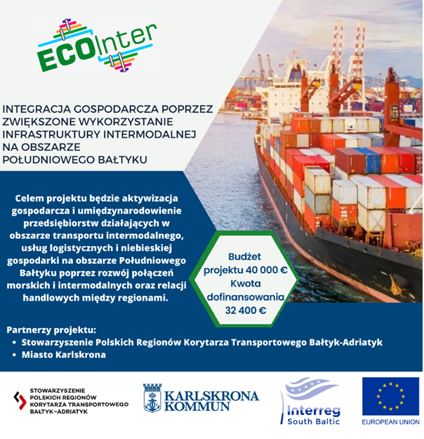 plakat promocyjny programu EcoInter